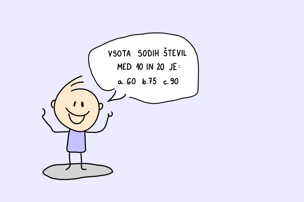 vsota sodih števil banner