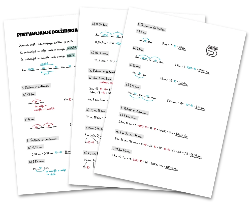 Dva lista pretvarjanje